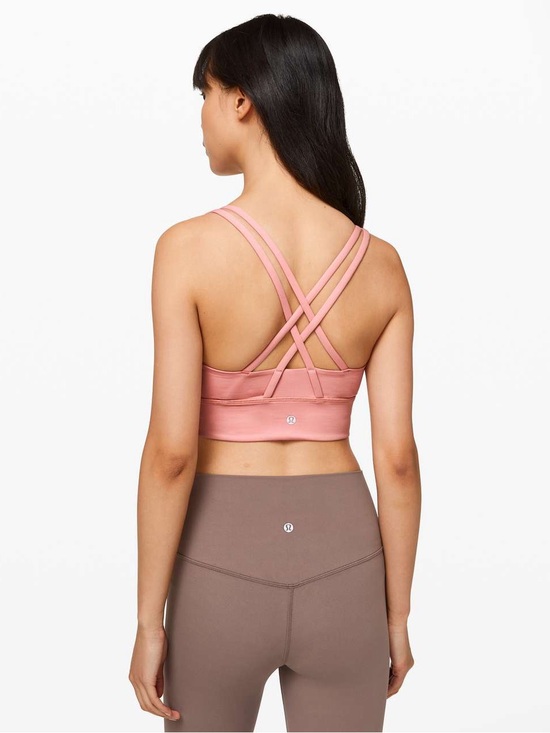 lululemon athletica Tops - Lululemon Energy Bra *Long Line
Peach Pink 6